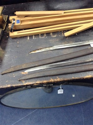 Lot 46 - A LOT OF TWO LATE 19TH CENTURY SWORD BAYONETS