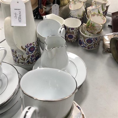 Lot 40 - A NORITAKE TEA SERVICE AND TWO COFFEE SERVICES
