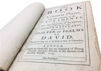 Lot 1595 - THE BOOK OF COMMON PRAYER