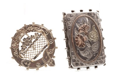 Lot 210 - TWO VICTORIAN BROOCHES