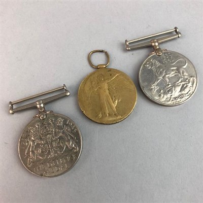 Lot 69 - A LOT OF TWO WWII MEDALS AND ONE WWI MEDAL