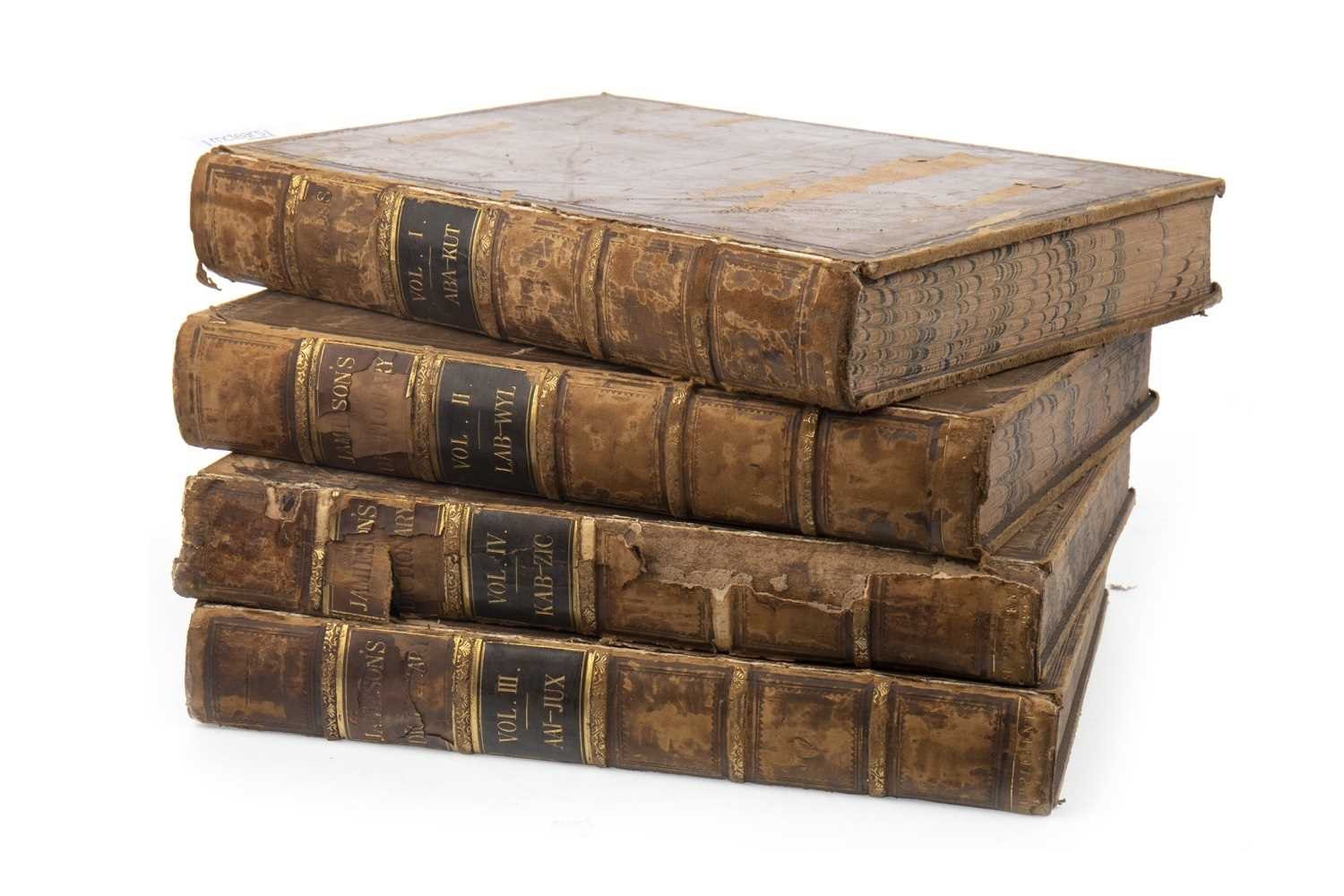 Lot 1617 - AN ETYMOLOGICAL DICTIONARY OF THE SCOTTISH LANGUAGE, BY JOHN JAMIESON