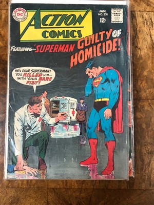 Lot 1619 - A COLLECTION OF DC COMICS INCLUDING GREEN LANTERN AND DETECTIVE COMICS