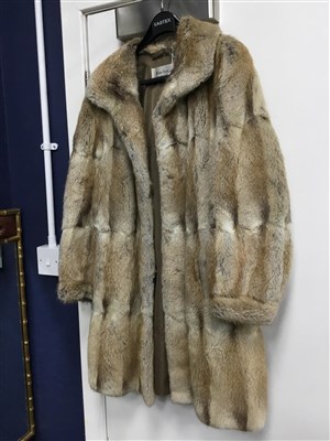 Lot 311 - A 3/4 LENGTH FUR COAT AND TWO OTHERS