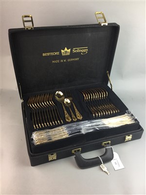 Lot 122 - A CANTEEN OF SILVER PLATED CUTLERY