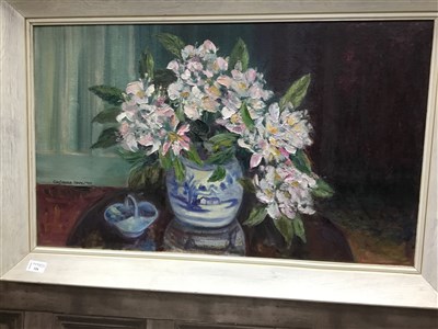 Lot 326 - AN OIL PAINTING BY CONSTANCE HAMILTON