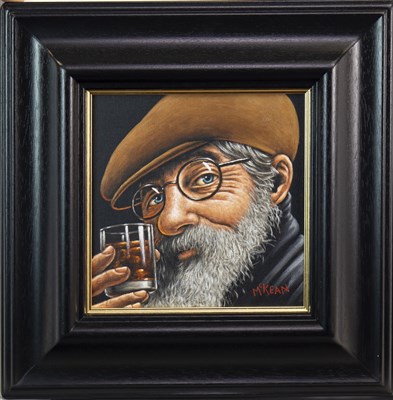 Lot 648 - SELF MEDICATING, AN OIL BY GRAHAM MCKEAN
