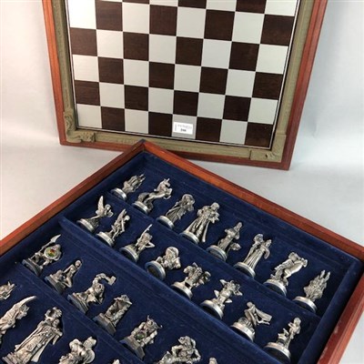 Lot 208 - A FANTASY OF THE CRYSTAL CHESS SET AND BOARD