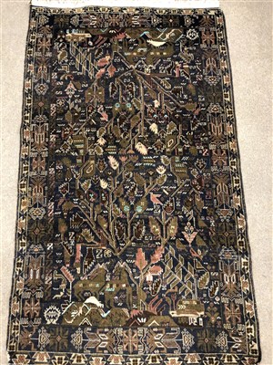 Lot 1093 - A LOT OF THREE EASTERN RUGS
