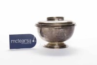 Lot 520 - LATE QUEEN ANNE/EARLY GEORGE I SILVER SUGAR...