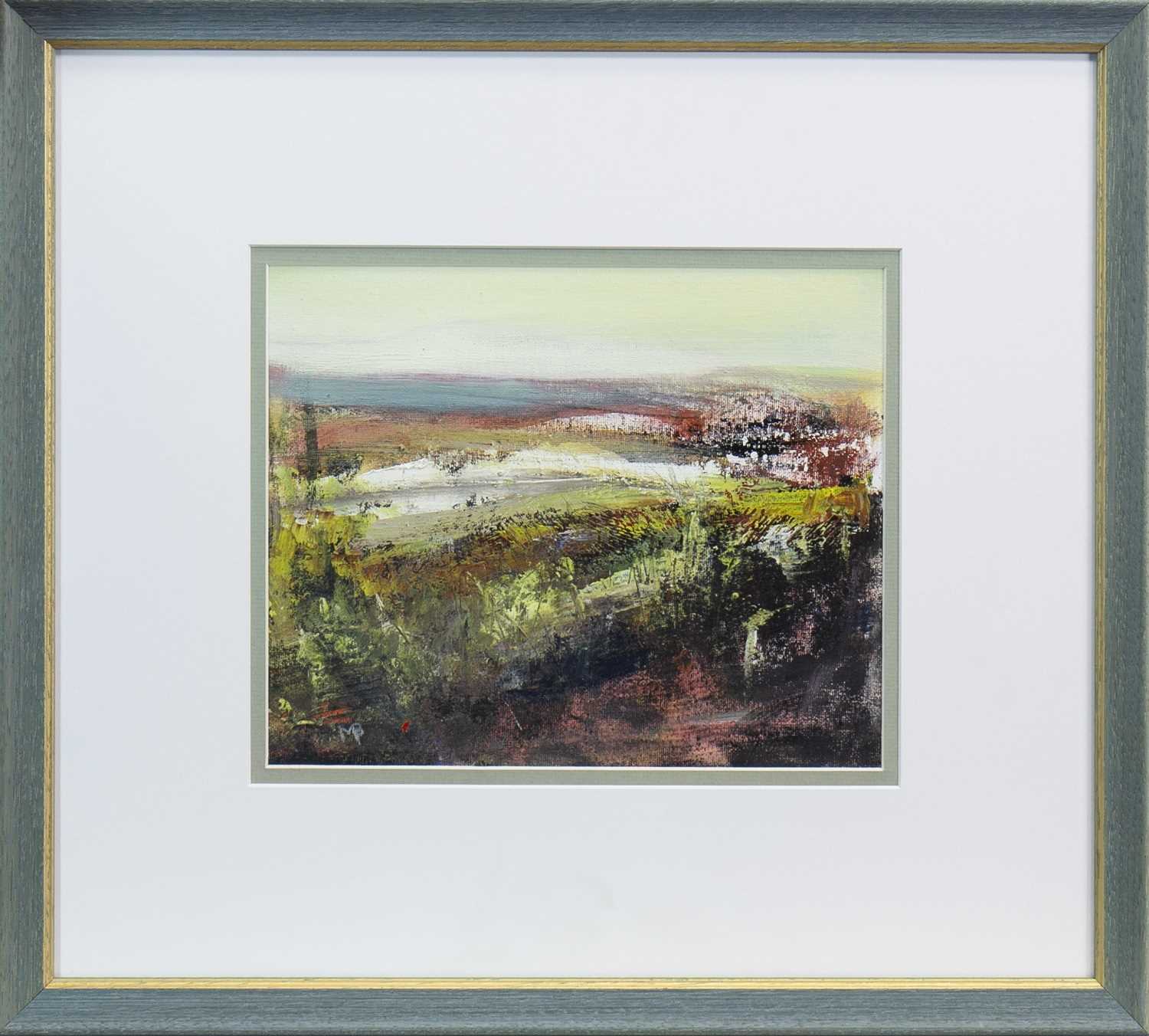 Lot 693 - WILD GORSE, A MIXED MEDIA BY MAY BYRNE