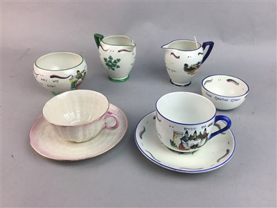 Lot 463 - A COLLECTION OF TEA WARE AND OTHER CERAMICS