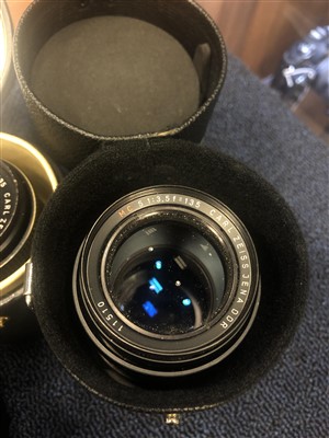 Lot 1520 - A LOT OF FIVE ZEISS LENSES