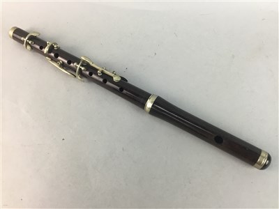 Lot 495 - A FLUTE BY MILLER BROWN OF LONDON