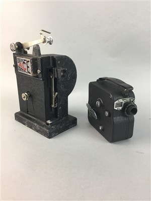 Lot 498 - A PATHESCOPE PROJECTOR AND OTHER CINE EQUIPMENT