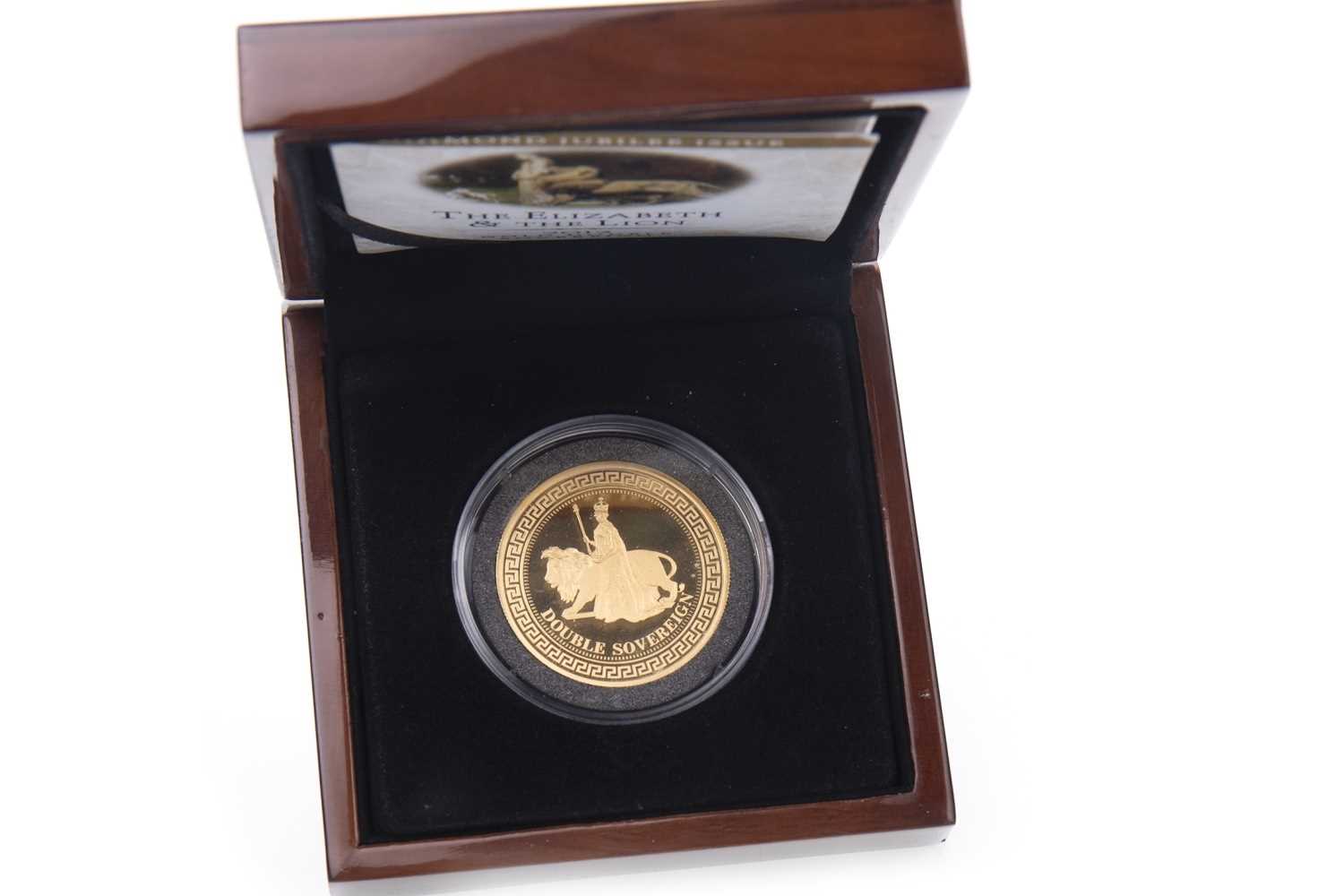 Lot 510 - A GOLD DOUBLE SOVEREIGN