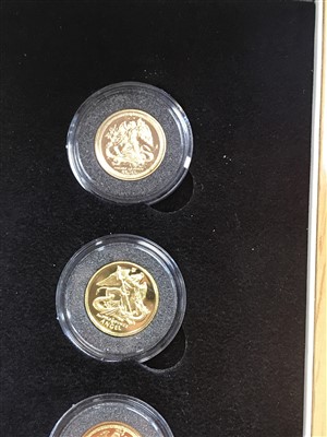 Lot 535 - THE LONDON MINT OFFICE GOLD COIN SET