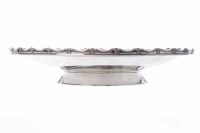 Lot 547 - SILVER LOW COMPORT maker Lee & Wigfull,...