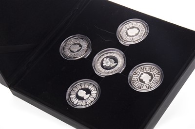 Lot 539 - A SILVER COIN COLLECTION