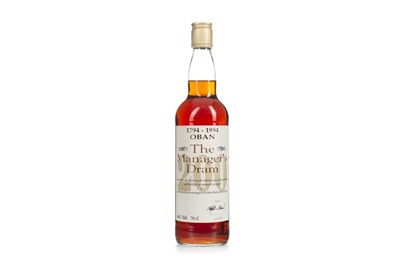 Lot 71 - OBAN THE MANAGER'S DRAM 200th ANNIVERSARY AGED 16 YEARS