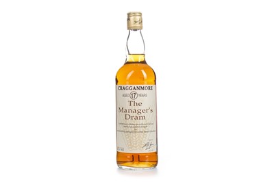 Lot 73 - CRAGGANMORE MANAGERS DRAM AGED 17 YEARS