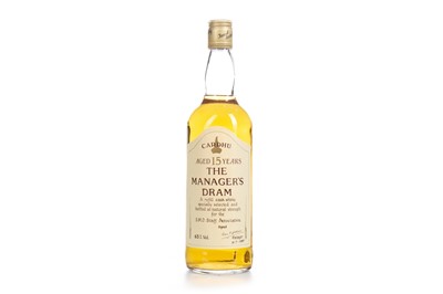 Lot 74 - CARDHU MANAGERS DRAM AGED 15 YEARS