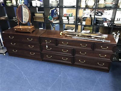 Lot 331 - A LOT OF TWO MODERN BEDROOM CHESTS