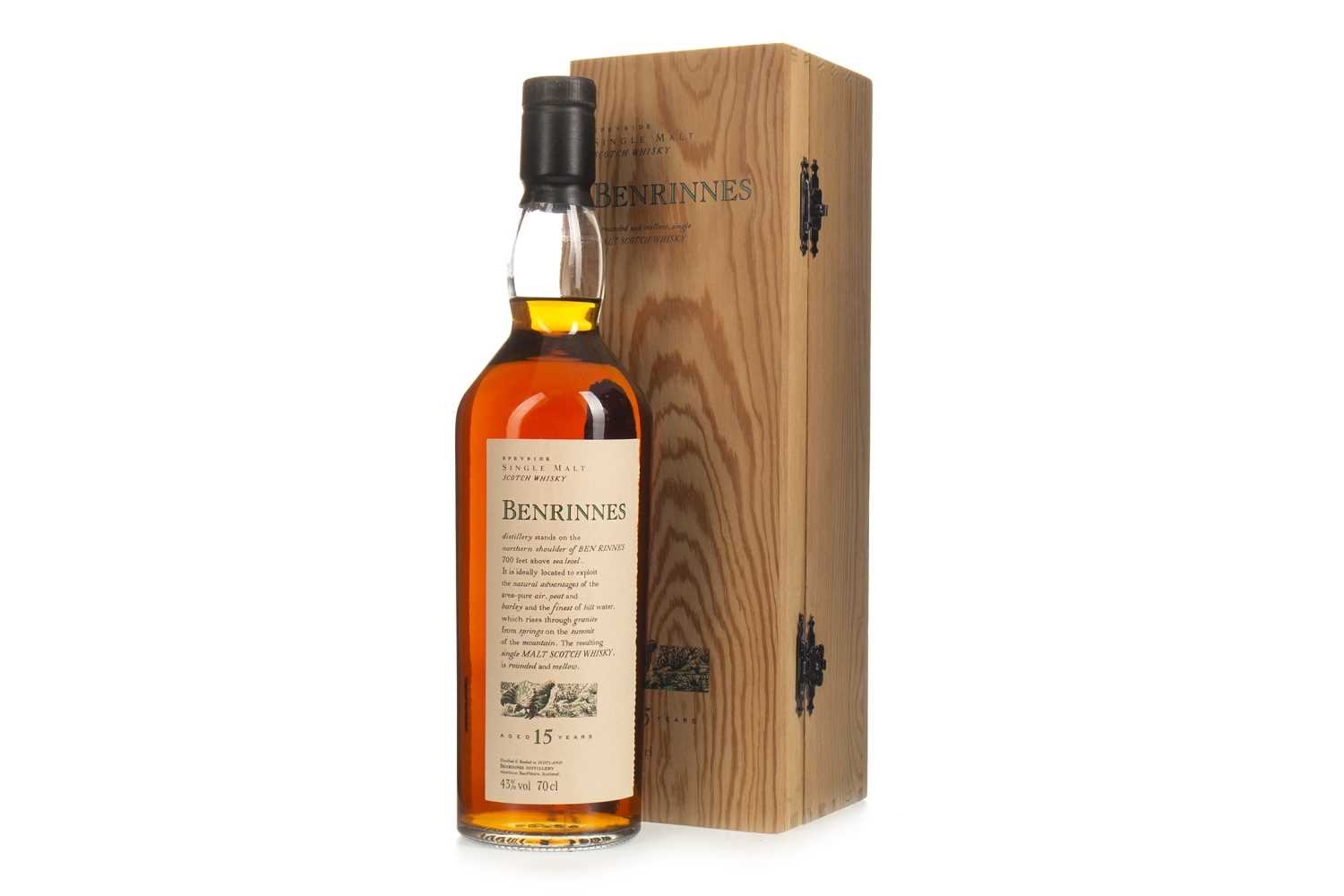 Lot 63 - BENRINNES AGED 15 YEARS FLORA & FAUNA