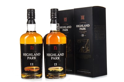 Lot 328 - HIGHLAND PARK 15 AND 12 YEARS OLD
