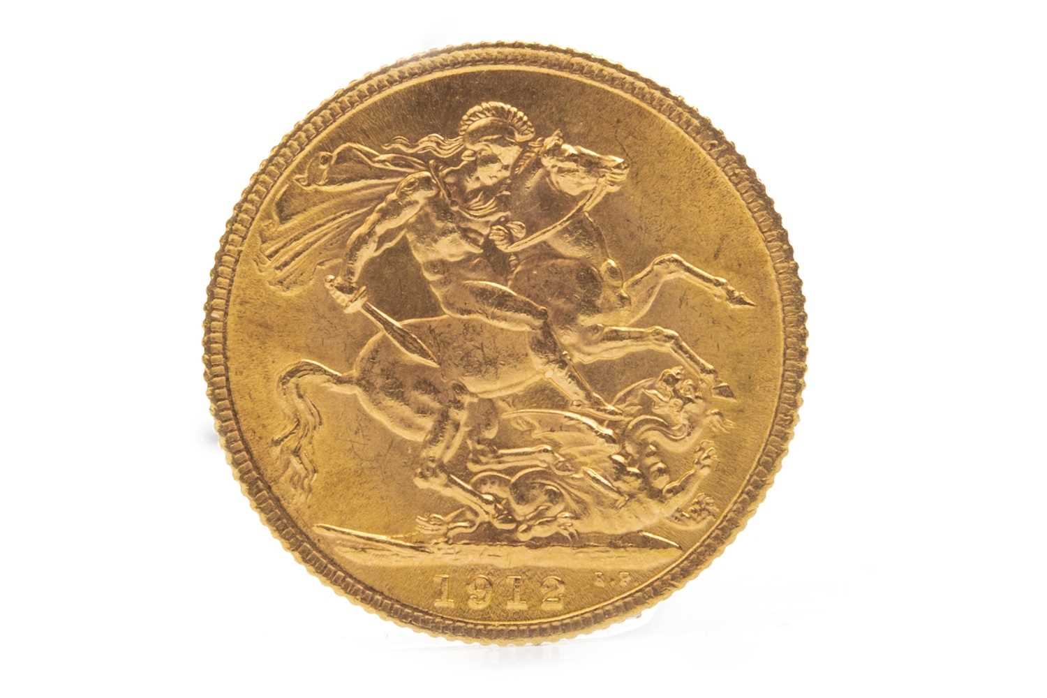 Lot 545 - A GOLD SOVEREIGN, 1912