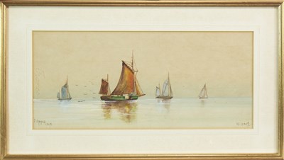 Lot 470 - A PAIR OF WATERCOLOURS BY W DAVY