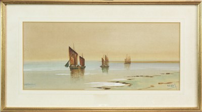 Lot 470 - A PAIR OF WATERCOLOURS BY W DAVY