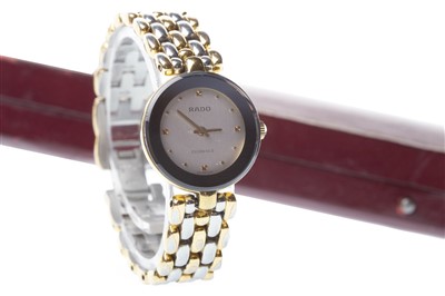 Lot 775 - LADY'S RADO FLORENCE STAINLESS STEEL WATCH