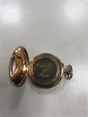 Lot 788 - A LADY'S CONTINENTAL FOB WATCH