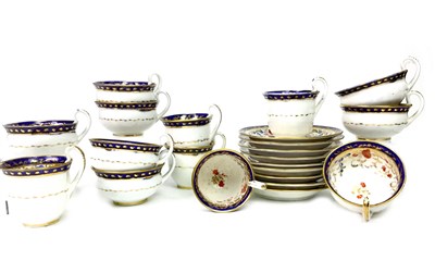 Lot 1291 - A 19TH CENTURY PART TEA AND COFFEE SERVICE
