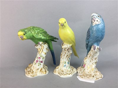 Lot 122 - A LOT OF THREE ROYAL WORCESTER BIRDS