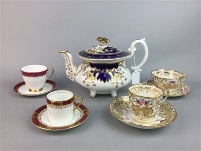 Lot 128 - A LOT OF VICTORIAN AND LATER TEA WARE