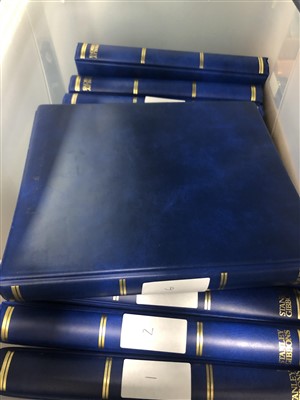 Lot 244 - A LOT OF STAMP ALBUMS