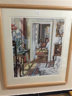 Lot 591 - A PAIR OF INTERIOR SCENES AFTER CADELL