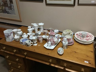 Lot 358 - A LOT OF AYNSLEY, SPODE AND OTHER CERAMICS