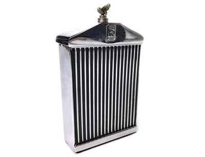 Lot 1652 - A 20TH CENTURY CHROME TABLE LIGHTER