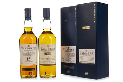 Lot 368 - TALISKER FRIENDS OF THE CLASSIC MALTS 12 YEARS OLD AND 57° NORTH