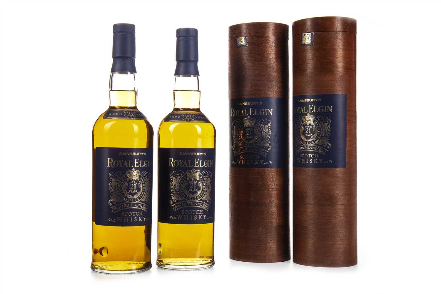 Lot 370 - TWO BOTTLES OF ROYAL ELGIN AGED 21 YEARS