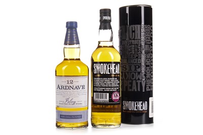 Lot 372 - SMOKEHEAD AND ARDNAVE AGED 12 YEARS
