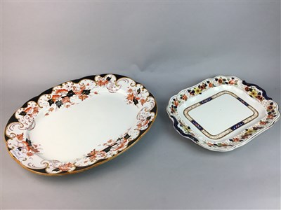Lot 316 - A LOT OF TWO EARLY 20TH CENTURY STONEWARE ASHETS AND OTHER PLATES