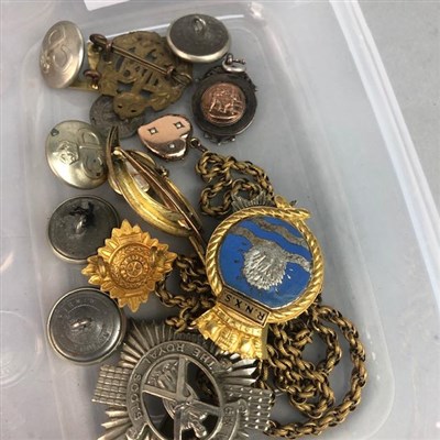 Lot 365 - A COLLECTION OF CAP BADGES