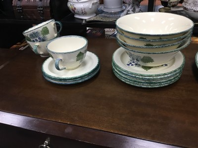 Lot 376 - A POOLE POTTERY PART DINNER SERVICE