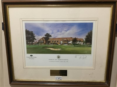Lot 420 - A LOT OF THREE PRINTS RELATING TO GOLF