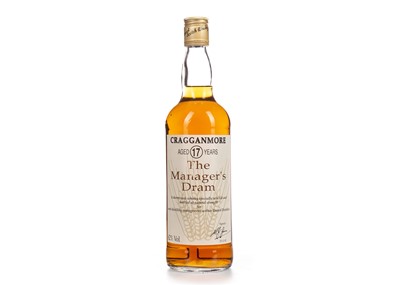 Lot 162 - CRAGGANMORE MANAGERS DRAM AGED 17 YEARS