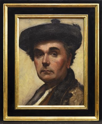 Lot 478 - PORTRAIT OF A MAN, AN OIL ATTRIBUTED TO SAMUEL G ENDERBY